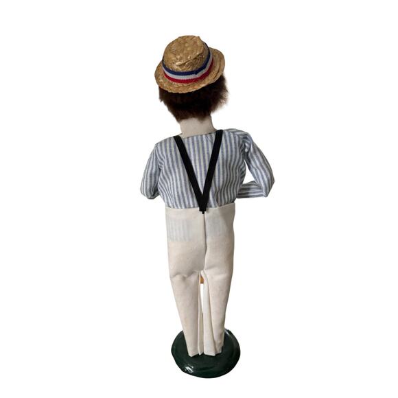 Buyers Choice Ltd Retired 1999 Victorian Caroler Croquet Mallet Suspenders - Picture 1 of 8